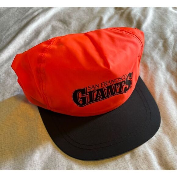 SF Giants Lot Hat Francisco Vintage Nylon Hat Cap SnapBack - Picture 3 of 9